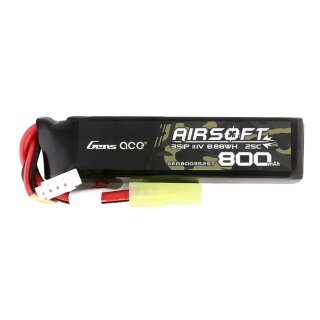 Gens Ace 11,1V 800mAh Li-Po Akku Tamiya