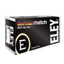 .22 lfB 40grs Eley German Match 50 St.