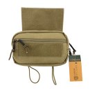 Conquer Drop Down Pouch für Plate Carrier Tan