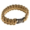 Invader Gear Paracord Bracelet Compact Coyote