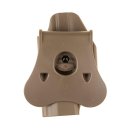 Amomax Paddle Holster for Walther P99 Dark Earth