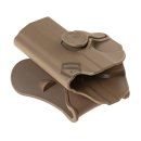 Amomax Paddle Holster for Walther P99 Dark Earth