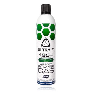 ASG Ultrair Power Airsoftgas Green 135 PSI 570 ml