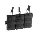 Invader Gear 5.56 Triple Direct Action Mag Pouch Black