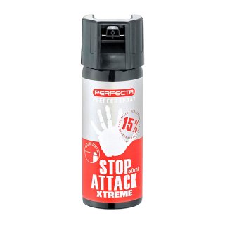 Perfecta Stop Attack XTreme Pfefferstrahl ballistisch 15% OC 50 ml