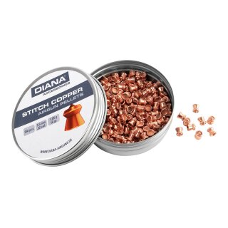 DIANA Spitzkopf Diabolos verkupfert glatt 5,5mm 250 St.