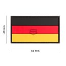 German Flag Rubber Patch