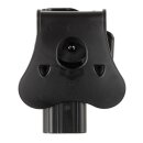 Amomax Paddle Holster for Glock 17 black