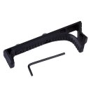 Metal curve Frondgrip black Keymod