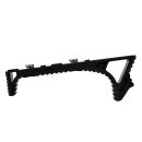Metal curve Frondgrip black Keymod