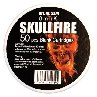 Skullfire Platzpatronen 8 mm P.A.K. 50 St.