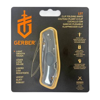 Gerber LST Einhandmesser grau