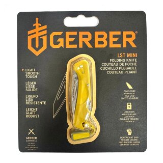 Gerber LST Mini Folder mustard yellow