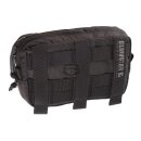 Clawgear Medium Horizontal Utility Pouch Zipped Core Schwarz
