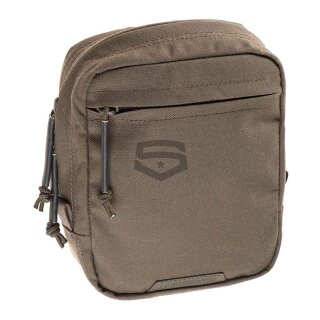 Clawgear Medium Vertical Utility Pouch Zipped Core RAL7013