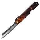Higonokami Aogami Stahl Amber Sheen