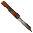 Higonokami Aogami Stahl Amber Sheen