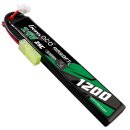 Gens Ace 7,4V 1200mAh Li-Po Akku Tamiya