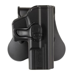Amomax Paddle Holster for Glock 19 black