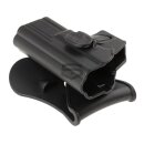 Amomax Paddle Holster for Glock 19 black