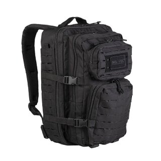 US Assault Pack large lasercut schwarz