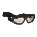 BLACK COMMANDO GOGGLES AIR PRO CLEAR
