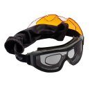 BLACK SAFETY GOGGLES SWISS EYE® F-TAC