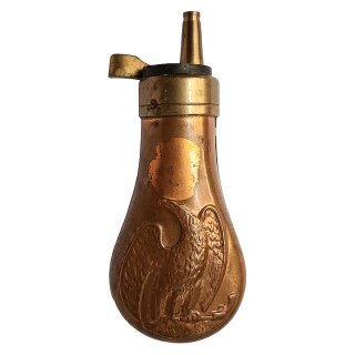 Original 19. Jh. Pulverflasche „Colt Eagle“ Kaliber .44