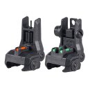 G&G Dual Profil Flip-Up Fiber Optic Offene Visierung