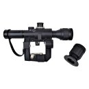 JS-TACTICAL SCOPE ZOOM 4X LENS 26MM SVD/AK MOUNT