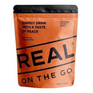 DRYTECH - REAL Energy Drink Peach (drink powder)