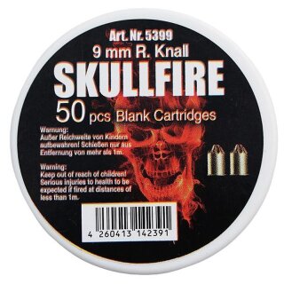 Skullfire Platzpatronen 9 mm R. K.