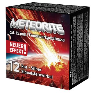 Umarex Signalsternwirbel Meteorite Rot-Silber
