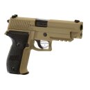 WE P226 Mk25 Navy Seals Full Metal Desert GBB