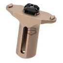 Metal Finger Stop FDE  for KeyMod & M-LOK