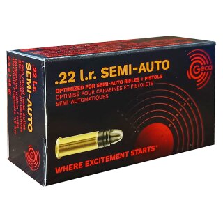 .22 lfB Semi-Auto 40grs Geco 500 St.