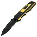 Walther ERK 440C, Emergency Rescue Knife, schwarz-gelb