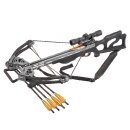 TITAN Compound Crossbow 200 lbs, Black with Scope and...