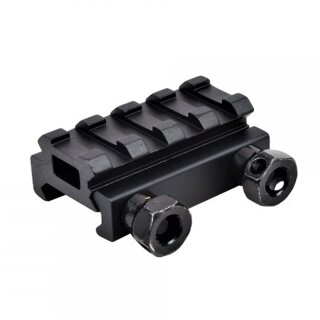 JS-TACTICAL 4-SLOT WEAVER RAIL 1/2 ZOLL RISER