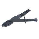 Dummy Kampfmesser M9 black