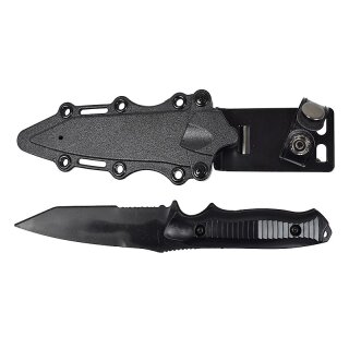 Taktisches Gummi Messer 141 Black