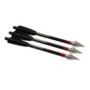 Steambow Kriegspfeile, Carbon, leicht, 3er Pack