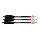 Steambow Kriegspfeile, Carbon, leicht, 3er Pack