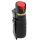 Hurricane Pfefferspray 15 ml mit LED-Lampe und Clip, schwarz