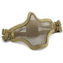WOSPORT STEEL MESH MASK Tan