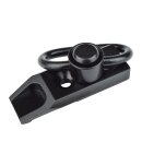 JS-TACTICAL QD SLING SWIVEL WITH KEYMOD MOUNT BLACK