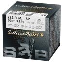 Sellier & Bellot (S&B) .222 Rem. Teilmantel...