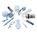Schutzengel Set Pfefferspray + Alarm + Kubotan Dunkelblau