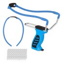 KH-Security Steinschleuder Set Blau "Strong"...