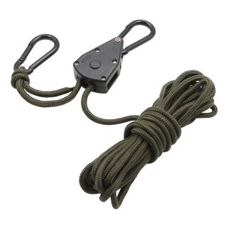 Seilratsche mit Karabinerhaken
